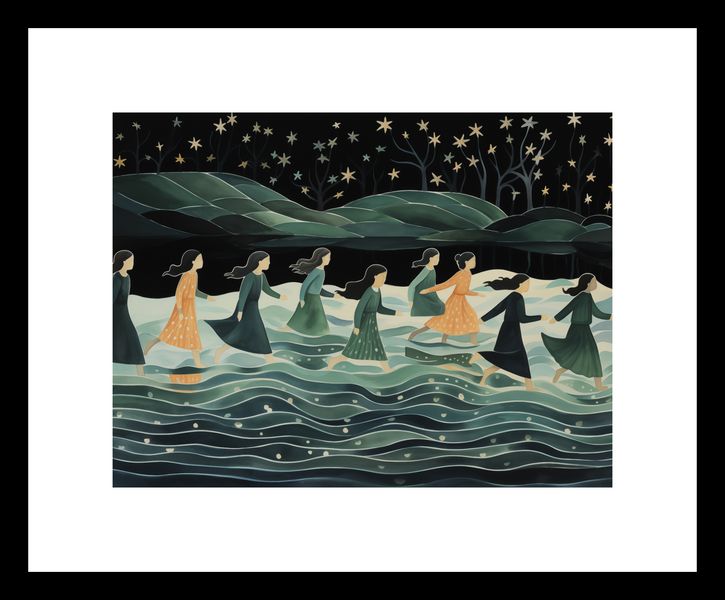 Plakat 20x15cm Nocna Procesja zdjęcie 3