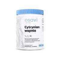 OSAVI Cytrynian wapnia w proszku, 240g