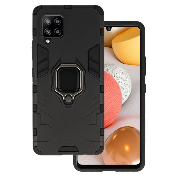 Ring Armor Case do Samsung Galaxy A42 5G Czarny zdjęcie 1