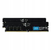 Pamięć RAM do komputera Crucial DDR5 32GB 2x16GB 4800 CL40 Czarna