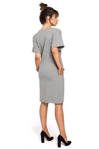 Sukienka Model B045 Grey   BE Rozmiar - S/M na Arena.pl