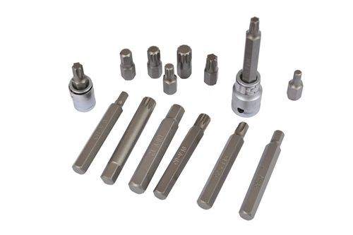 ZESTAW BITÓW KOŃCÓWKI IMBUS TORX SPLINE 40el FARYS na Arena.pl