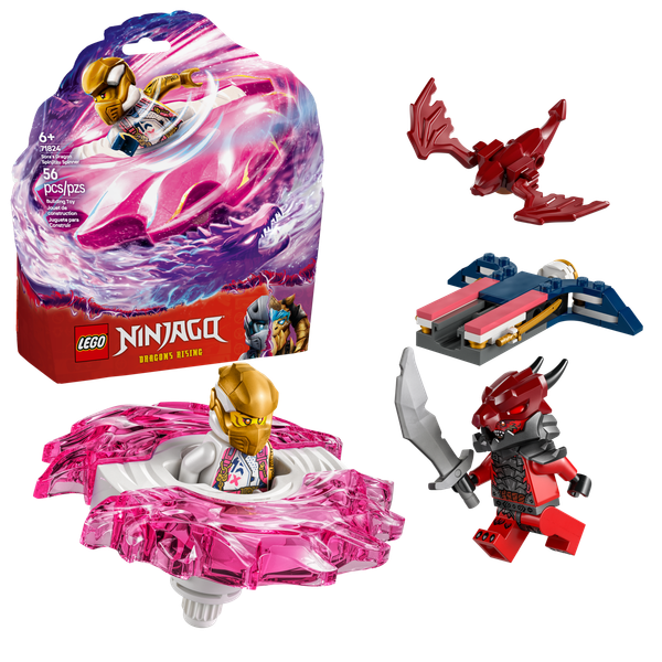 LEGO Ninjago Smoczy spinner Spinjitzu Sory 71824 zdjęcie 1