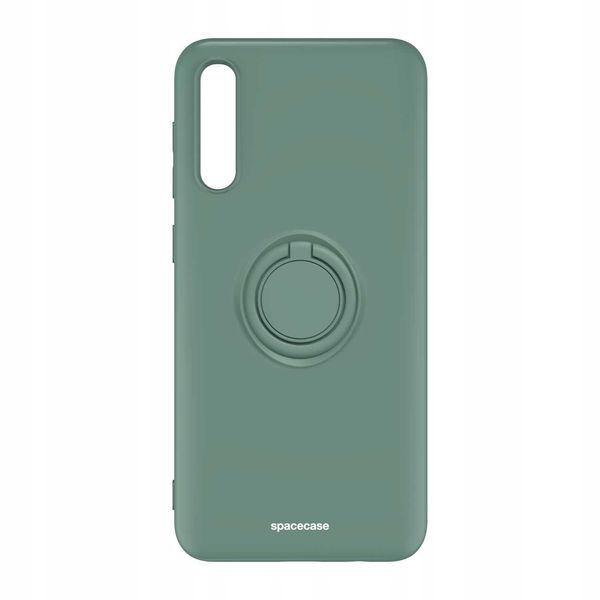 Spacecase Silicone Ring Galaxy A70 Dark Green zdjęcie 5