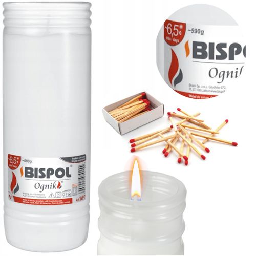 bispol - wkład zalewany ognik wp7 - 12 szt. na Arena.pl