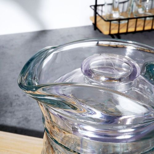 Dzbanek na Napoje Wodę Sok Lemoniadę do Napojów Szklany z Pokrywką 1,4l na Arena.pl