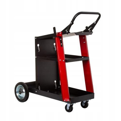 WÓZEK. SPAWALNICZY. DO SPAWAREK z półką na butle METALOWE KÓŁKA POD MIGOMAT na Arena.pl