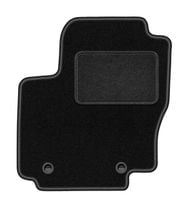 Dywanik kierowcy welurowy Ford Mondeo MK4 2007-2012 czarny OWAL