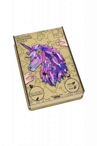 EKOLOGICZNE DREWNIANE PUZZLE MAGICZNA SOWA 148 ELEMENTÓW na Arena.pl