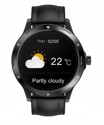 ZEGAREK SMARTWATCH SPORTOWY ROZMOWY MĘSKI DAMSKI POLSKIE MENU CZARNY na Arena.pl