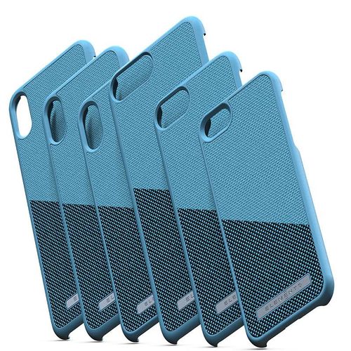 Nordic Elements Saeson Freja - Materiałowe etui iPhone Xs Max (Petrol) na Arena.pl