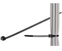 MicroConnect Cable tie 100pcs Black 203mm