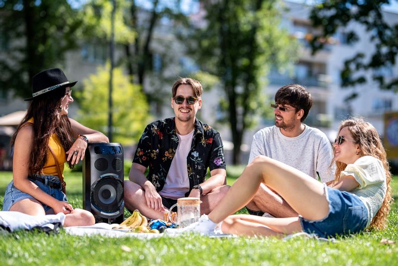 Głośnik Bluetooth TWS USB Mikrofon Karaoke GoGEN zdjęcie 2
