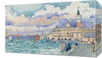 Obraz 50x30cm Venice,  Henri-Edmond Cross Vintage do Salonu