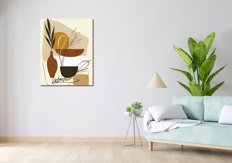 Obraz 70x90cm Prostota Wypoczynku zdjęcie 2