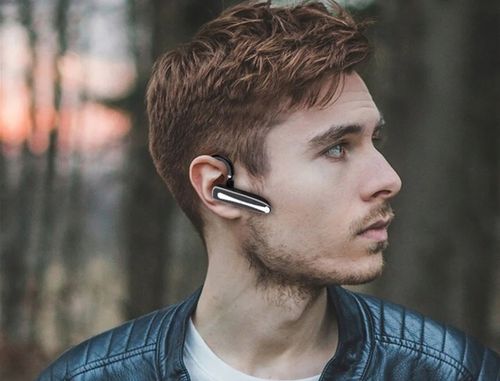 SŁUCHAWKA NAUSZNA BEZPRZEWODOWA YYK530 BLUETOOTH 5.1 DO ROZMÓW POWERBANK na Arena.pl