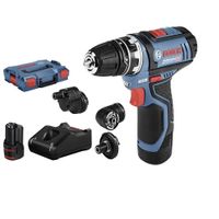 Wiertarka wkrętarka Bosch 12V 2x2Ah Zestaw Walizka