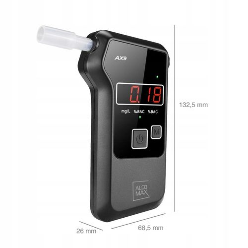 Profesjonalny Alkomat METEO AX9 + 20 USTNIKÓW na Arena.pl