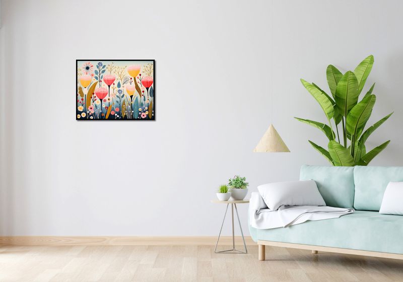 Plakat 65x50cm Ogród Marzeń zdjęcie 4
