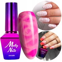 Aqua Gel żel do zdobień paznokci na mokro blooming Molly Nails