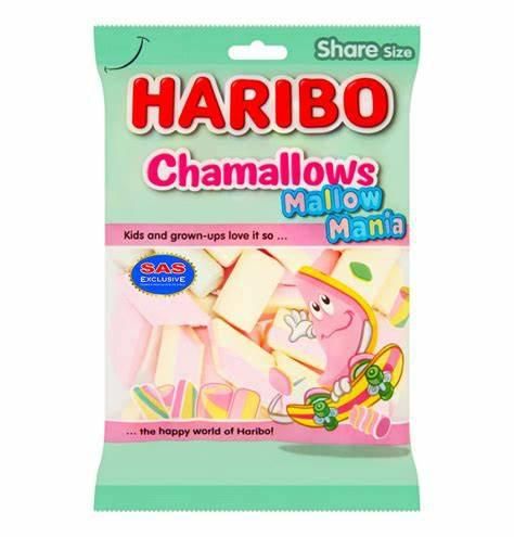 HARIBO 175G PIANKI CHAMALLOWS MALLOW MANIA zdjęcie 1