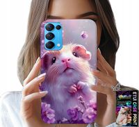 ETUI DO OPPO RENO5 4G 5G - SŁODKI CHOMIK, GRYZONIE WZORY DLA DZIECI