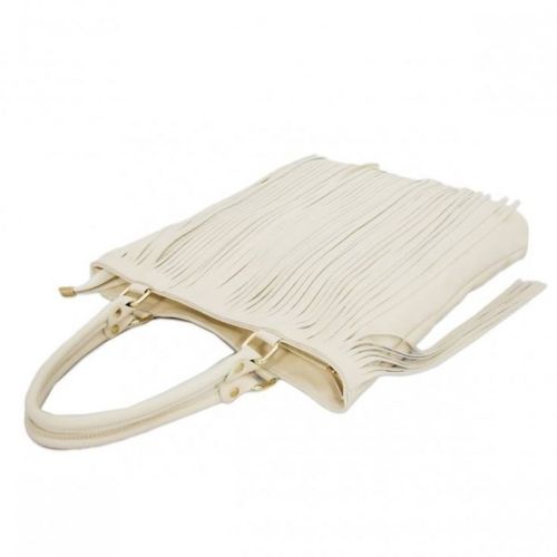 Borsa in Pelle Shopper Sofia Ecru na Arena.pl