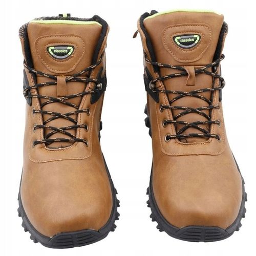 ŚNIEGOWCE MĘSKIE OCIEPLANE BUTY ZIMOWE SPORTOWE TRAPERY SUWAKI na Arena.pl