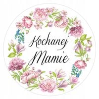 naklejki 12szt kochanej mamie fi-55