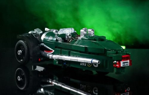 KLOCKI SAMOCHÓD TRÓJKOŁOWY 3 WHEELER MORGAN 487 na Arena.pl