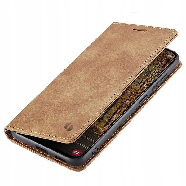 Spacecase Wallet Galaxy S25 Edge Light Brown zdjęcie 3