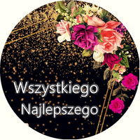 Opłatek na tort Urodziny 18 30 40 50 60 Okazjonalny