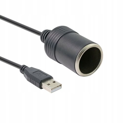 UADAPTER AUTO KONWERTER USB GNIAZDO ZAPALNICZKI na Arena.pl