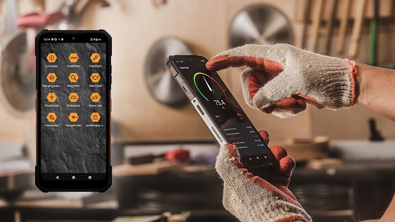 Smartfon Hammer Construction 2 Thermal 5G zdjęcie 10