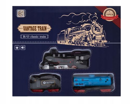 Kolejka z dźwiękiem i światłem zestaw 11 elementów na Arena.pl