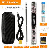 SEQURE SI012 Pro Max Przenośna lutownica grot T12-B2 ZESTAW