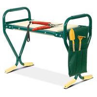 Krzesełko klęcznik ogrodowy 2w1 do prac ogrodowych pielenia