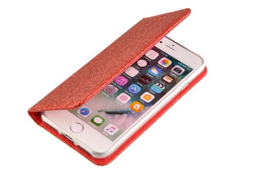 Etui Smart Brokat do APPLE iPhone 7 / 8 czerwony na Arena.pl