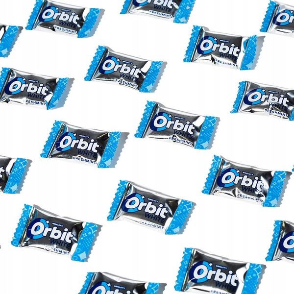 Guma mini ORBIT White Freshmint 2 drażetki x 100 szt zdjęcie 3