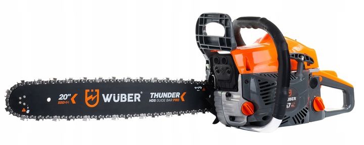 PIŁA SPALINOWA PILARKA DO DREWNA ŁAŃCUCHOWA 5,7KM +2 PROWAD +OLEJ +2x ŁAŃC. zdjęcie 9