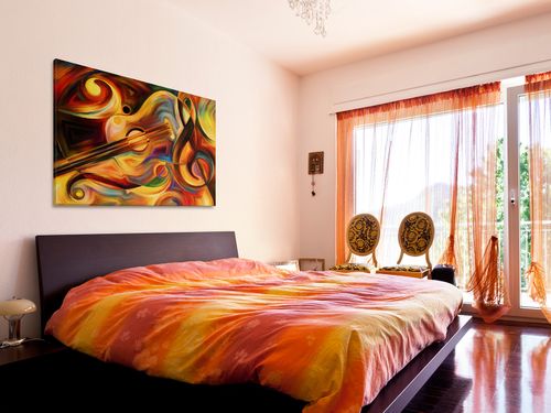 14801 Obraz na płótnie GITARA INSTRUMENT MUZYKA na Arena.pl