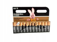 12x BATERIE ALKALICZNE AA R6 R06 LR6 ORYGINALNE DURACELL