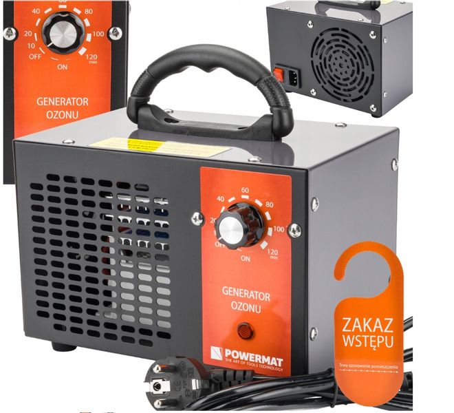GENERATOR OZONU MOCNY 36 000 MG/H ozonator +TIMER PM1172 PM1172 PM-GOZ zdjęcie 1