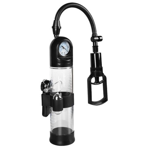 Pompka-Powerpump MASTER Vibrating - Black&Clear na Arena.pl