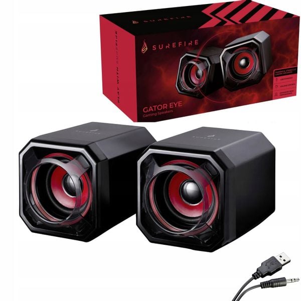 Głośniki Komputerowe 2.0 Gaming USB zdjęcie 1