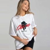 Chiara Wear - T-shirt oversize PUMA - biały XS/S