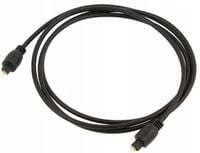 kabel optyczny przewód cyfrowy audio światłowodowy toslink premium 1,5m