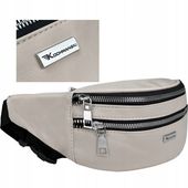 KOCHMANSKI nerka damska na pas lub saszetka na ramię beżowa