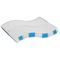 Materac kieszeniowy, średnia twardość, 200x200 cm