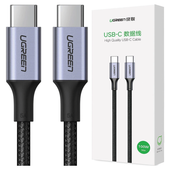 kabel usb-c do usb-c ugreen us316, 100w, 1.5m (czarny)